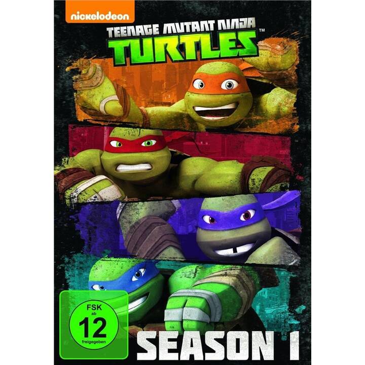 Teenage Mutant Ninja Turtles Staffel 1 (IT, ES, DE, NL, EN, FR)