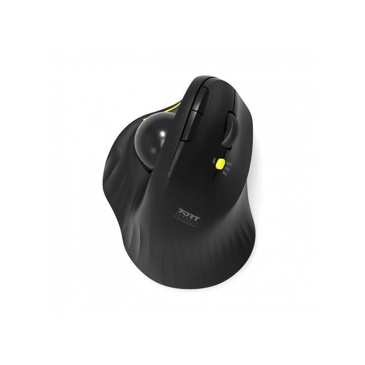 PORT DESIGNS Trackball Mouse (Senza fili, Office)