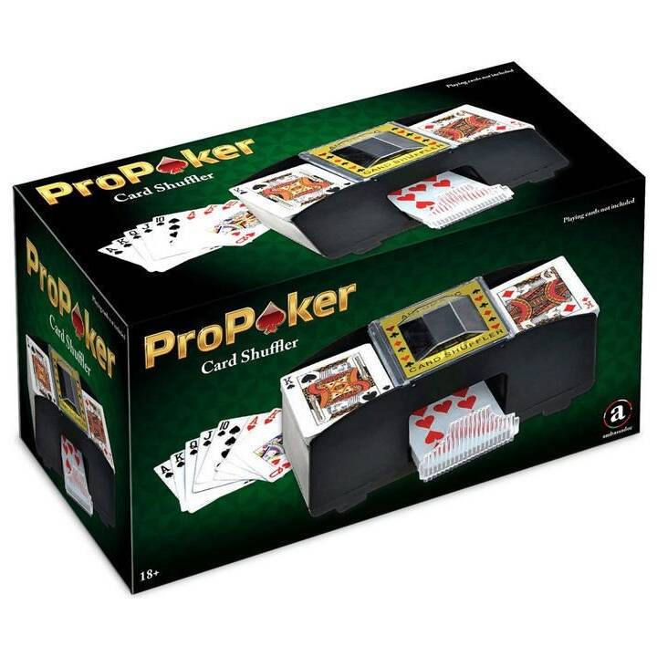 KOSMOS Poker Kartenmischer (Schwarz)