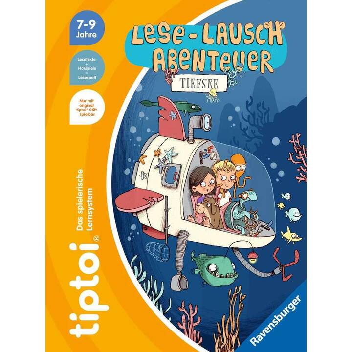 RAVENSBURGER VERLAG Lese-Lausch-Abenteuer Tiefsee Cahier de texte (DE)