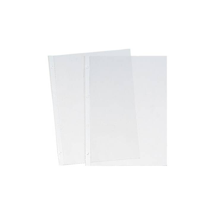 BÜROLINE Dossiers chemises (Transparent, A4, 100 pièce)