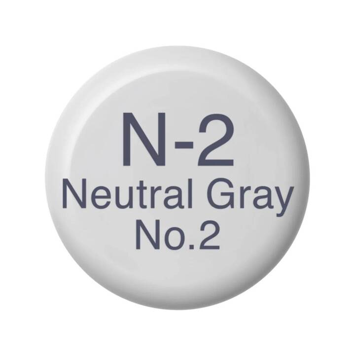 COPIC Tinte N-2 - Neutral Grey No.2 (Grau, 12 ml)