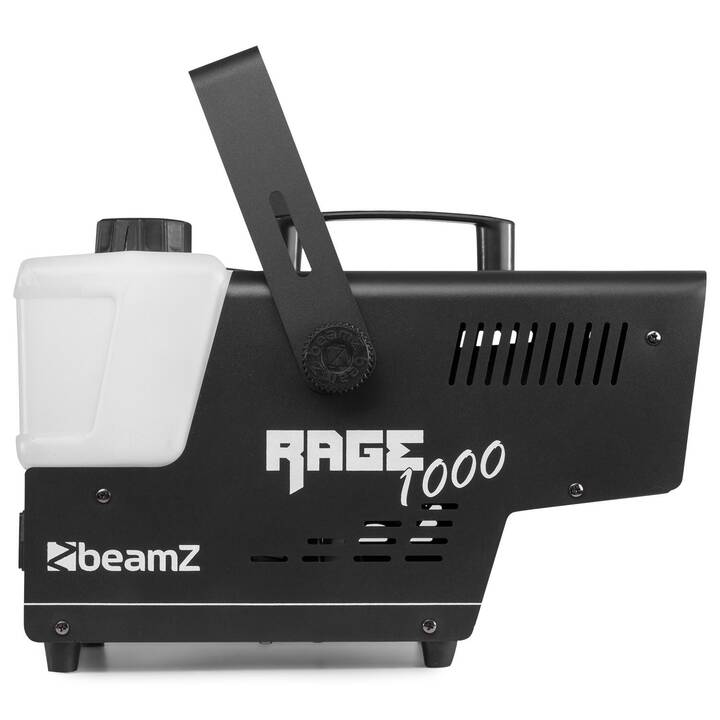 BEAMZ Rage 1000 LED Machine à fumée (2 l, 1000 W, Blanc, Noir)