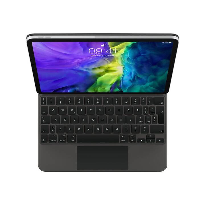 APPLE Type Cover / Tablet Tastatur (11", iPad Pro 11 Gen. 2 2020, Schwarz)