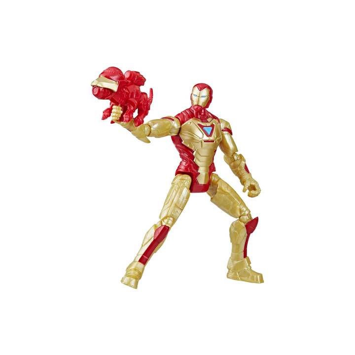 MARVEL Mech Strike – Machasaurs: Iron Man Set di figure da gioco