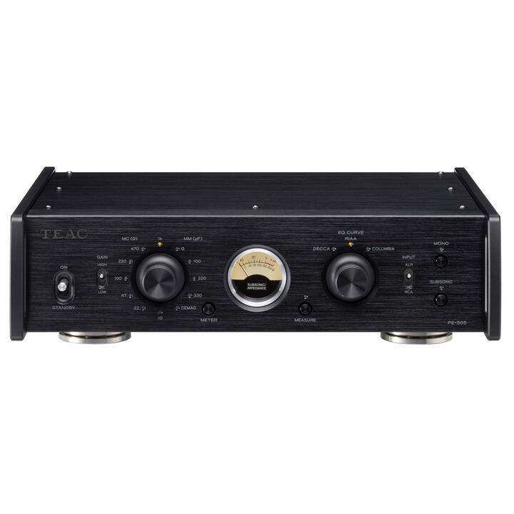 TEAC PE-505-B (Stereoverstärker, Schwarz)