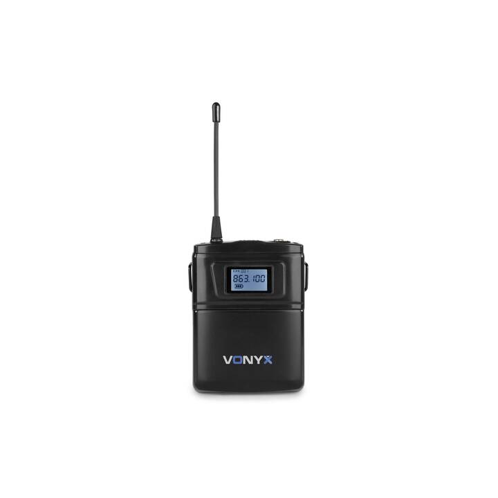 VONYX WM61B Microfono senza fili (Nero)