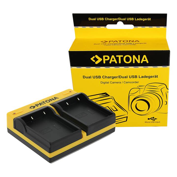 PATONA Olympus BLX-1 Kamera-Ladegerät