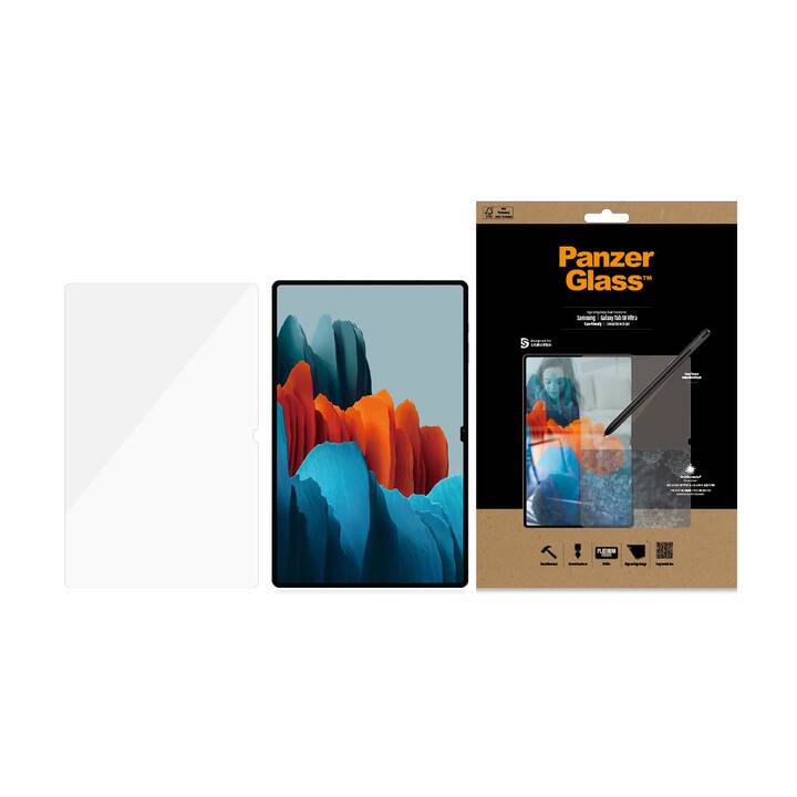 PANZERGLASS Case Friendly Bildschirmfolie (14.6", Galaxy Tab S8, Transparent)
