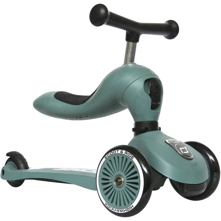 SCOOT AND RIDE Monopattino Highwaykick 1 Forest (Verde foresta)