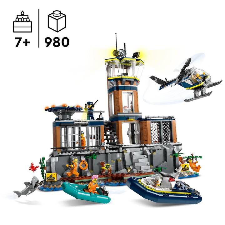 LEGO City Prigione sull’isola della polizia (60419)