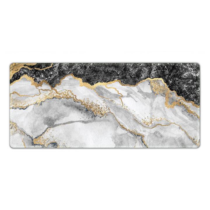 EG tappetino per tastiera (70x30cm) - grigio - marmo