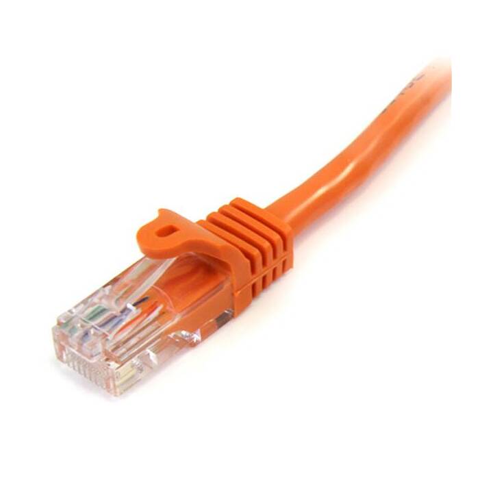STARTECH.COM Cat5e RJ45 UTP Câble réseau Snagless - 2 m - Orange