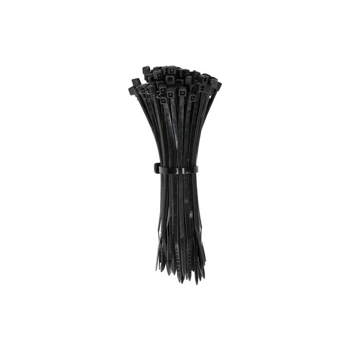 MAX HAURI Colliers de câbles schwarz (10 cm, 100 pièce)
