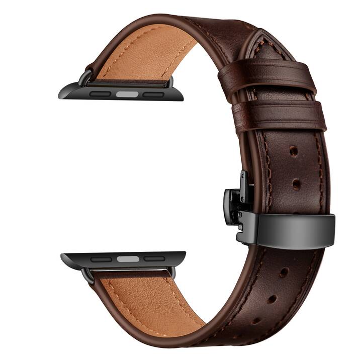 EG cinturino per Apple Watch 41mm - Marrone scuro