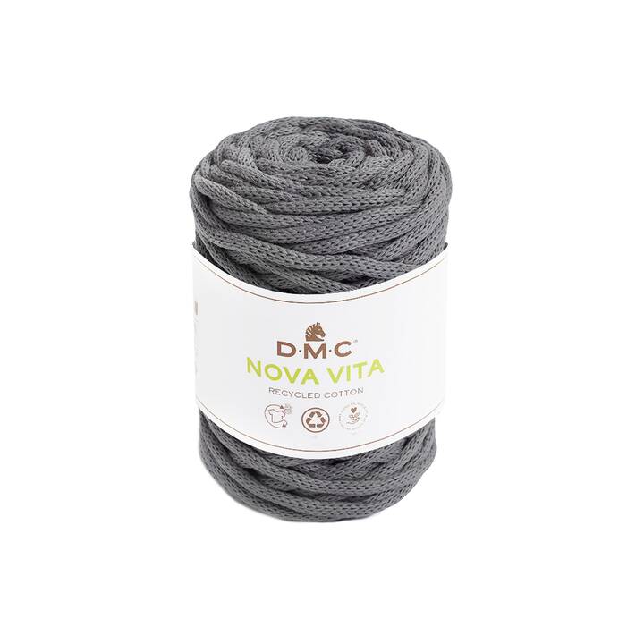 RICO DESIGN Corda macramè Nova Vita (250 g, Grigio)