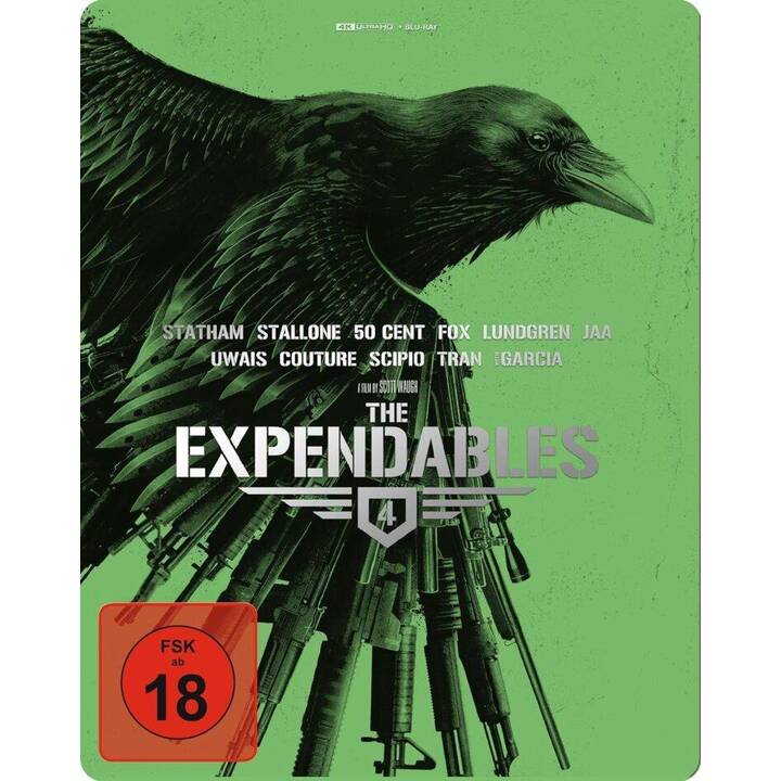 The Expendables 4 (4K Ultra HD, Steelbook, DE, EN)
