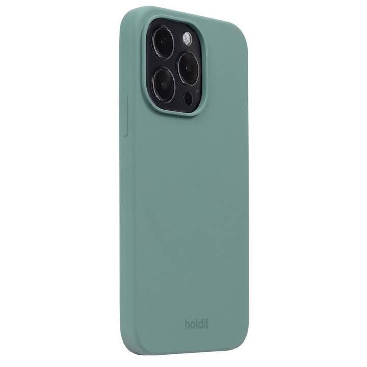 HOLDIT Backcover (iPhone 15 Pro, Verde muschio)