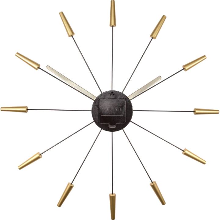 NEXTIME Plug Inn Wanduhr (Analog, 58 cm)