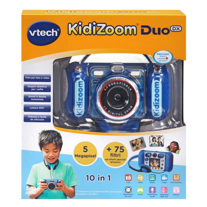 Appareil photo enfant VTech KidiZoom Duo FX Bleu –
