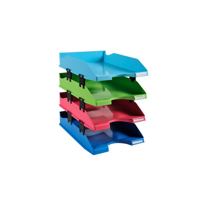 EXACOMPTA X1131928SETD Ablagebox (A4, C4, Farbig assortiert)