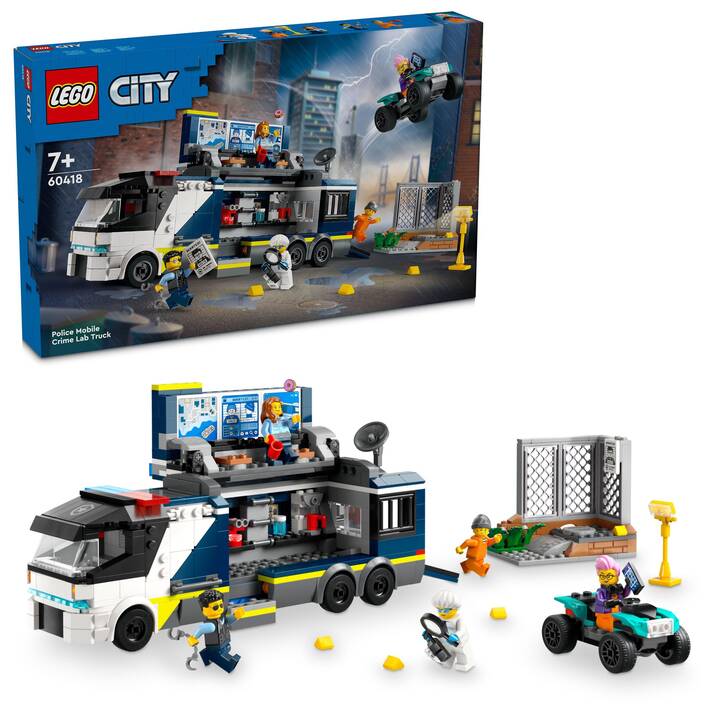 LEGO City Camion laboratorio mobile della polizia (60418)