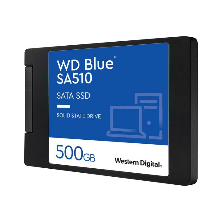 WESTERN DIGITAL WD Blue (SATA-III, 500 GB, Schwarz) - Interdiscount
