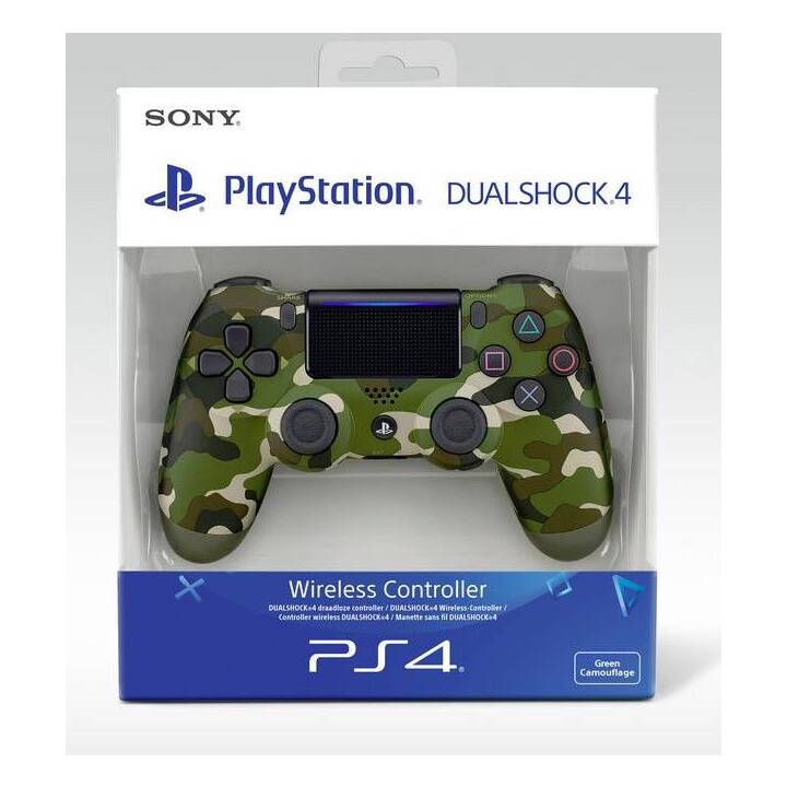 SONY Playstation 4 DualShock 4 Wireless-Controller Green Camo Controller (Grün, Camouflage)