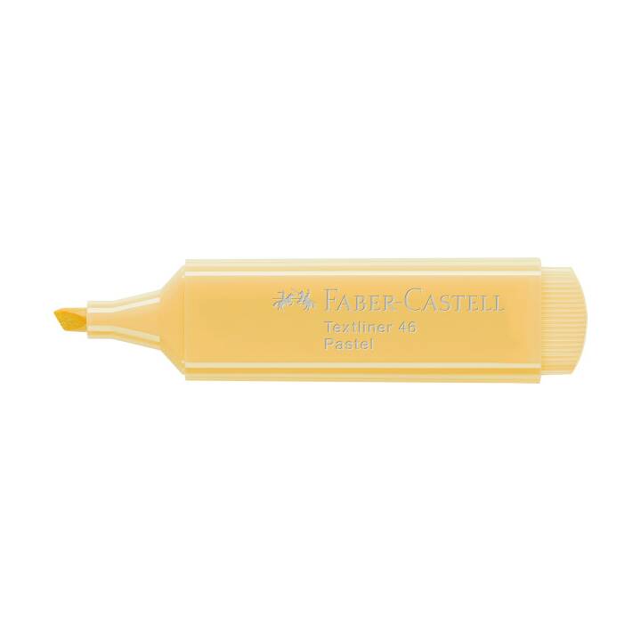 FABER-CASTELL Textmarker Pastell 46 (Gelb, 1 Stück)