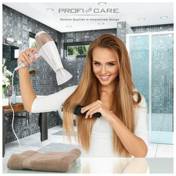 PROFI CARE PC-HT 3010 (2200 W, Champagner, Weiss)