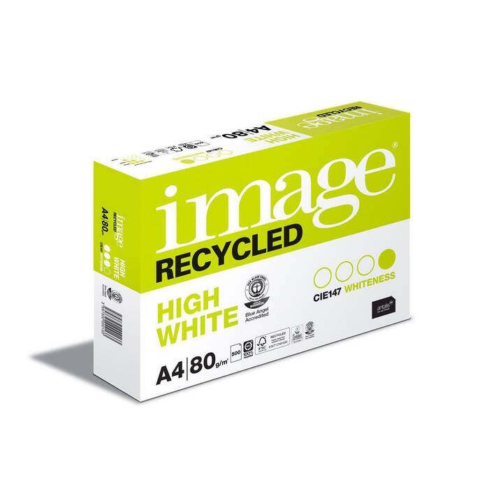 IMAGE Recycled Kopierpapier (500 Blatt, A4, 80 g/m2)