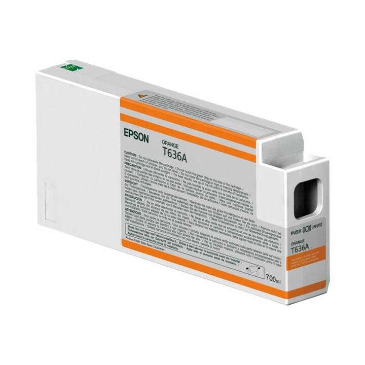 EPSON T636A00 (Orange, 1 Stück)