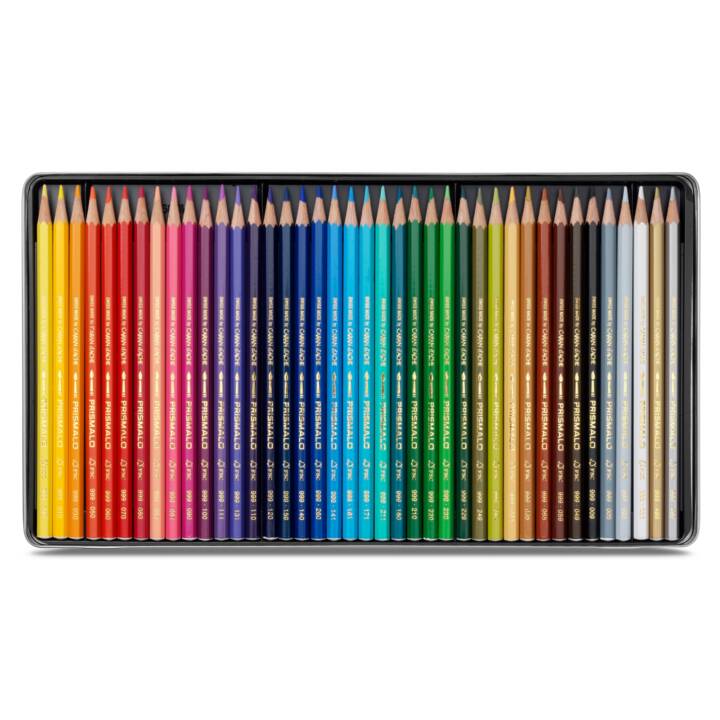 CARAN D'ACHE Crayons de couleur Prismalo (Multicolore, 40 pièce)