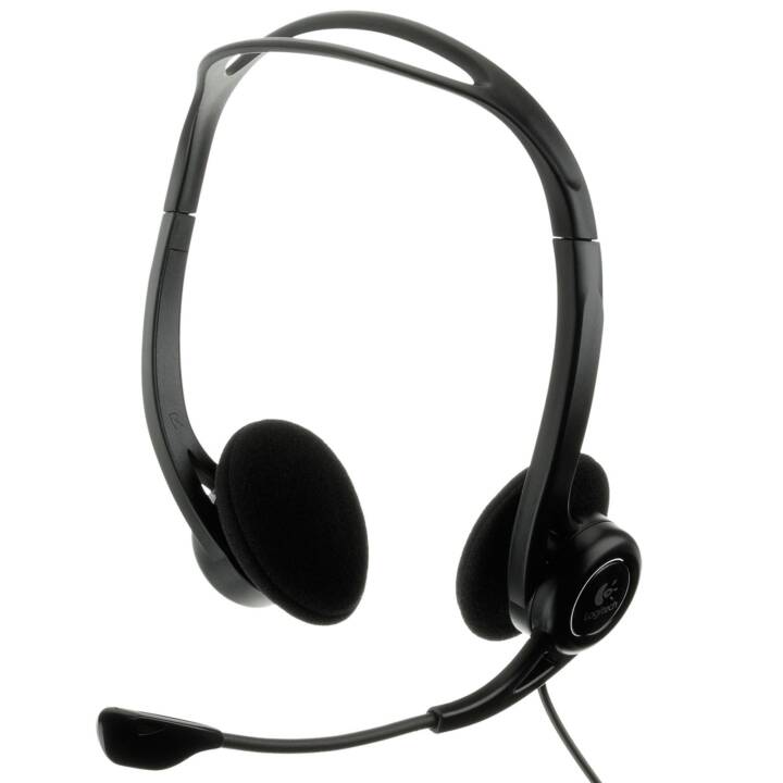 LOGITECH Office Headset 960 (OnEar, Kabel, Schwarz) Interdiscount
