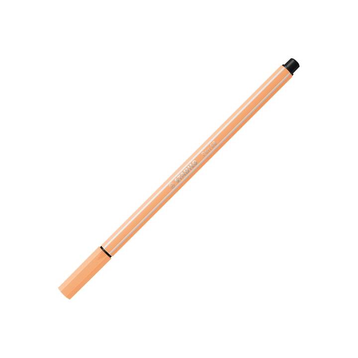 STABILO Pen Crayon feutre (Orange vif, 1 pièce)