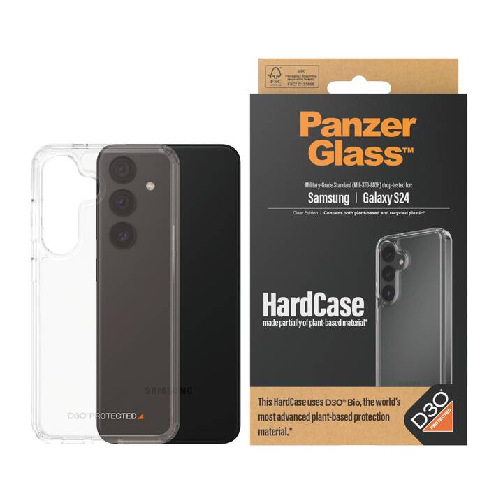 PANZERGLASS Backcover HardCase (Galaxy S24, Transparente)