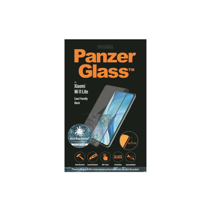 PANZERGLASS Displayschutzglas Case Friendly (Xiaomi Mi 11 Lite, 1 Stück)