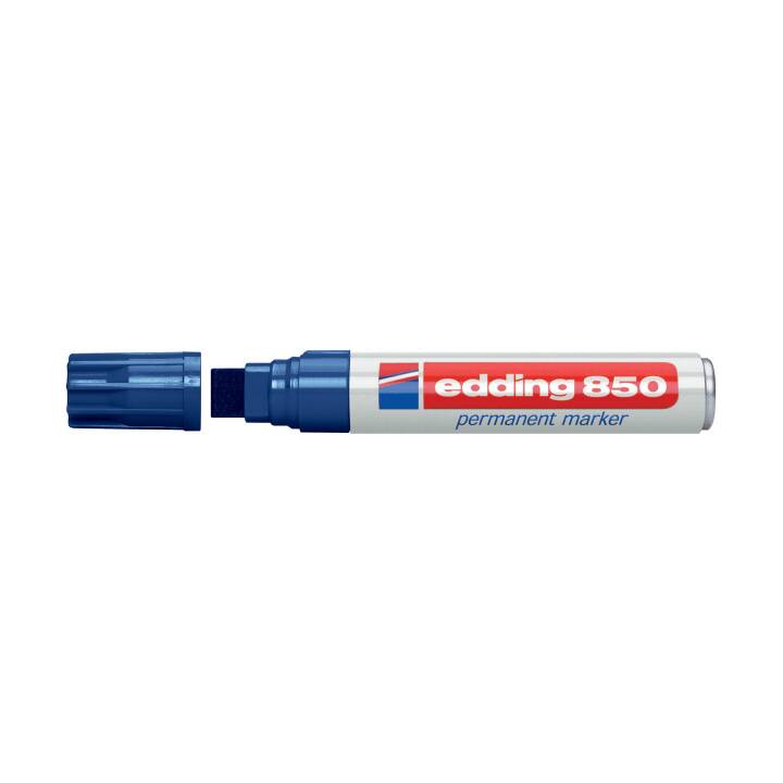 EDDING Permanent Marker 850-3 (Blau, 1 Stück)
