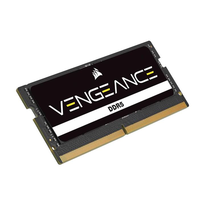 CORSAIR Vengeance CMSX16GX5M1A4800C40 (1 x 16 GB, DDR5-SDRAM 4800 MHz, SO-DIMM 262-Pin)
