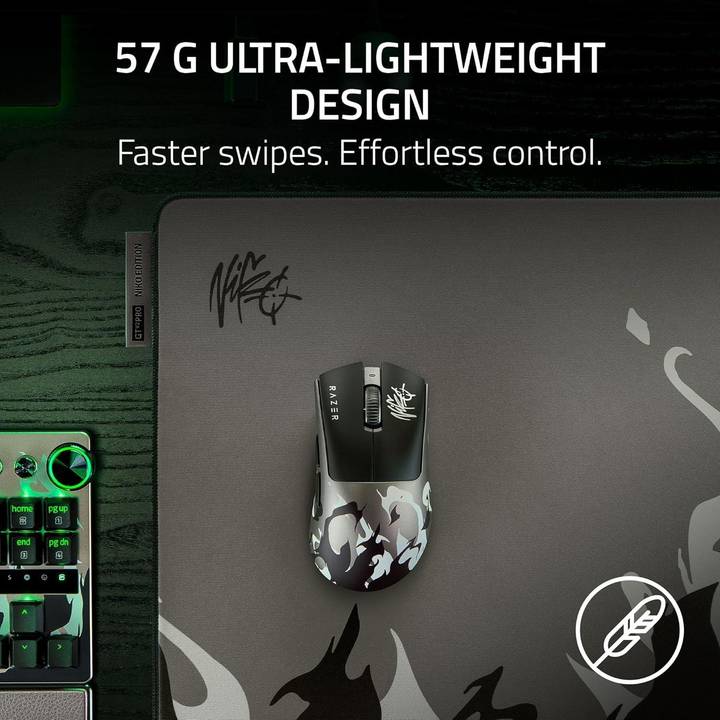 RAZER DeathAdder V4 Pro - NiKo Edition Souris (Sans fil, Jeu