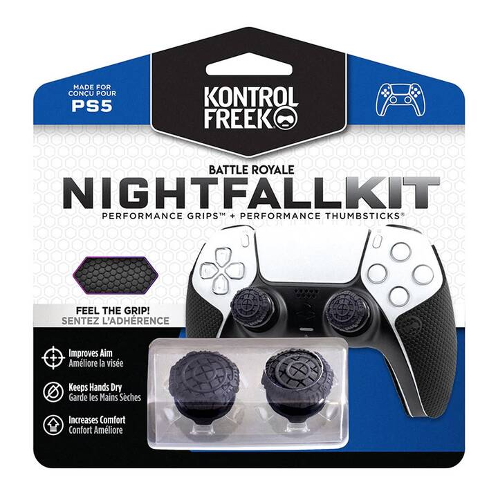 STEELSERIES Nightfall Thumbstick (PlayStation 5, Schwarz)