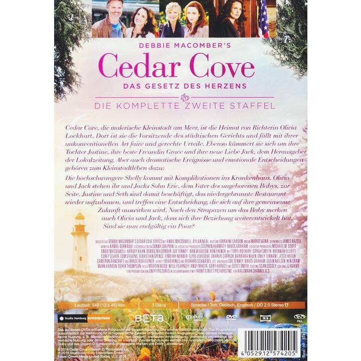 Cedar Cove - Das Gesetz des Herzens Staffel 2 (DE, EN)