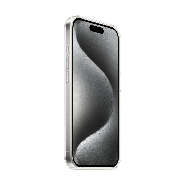 APPLE Backcover (iPhone 15 Pro, transparente)