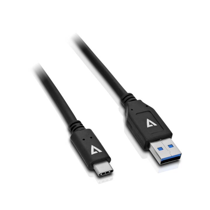 VIDEOSEVEN USB-Kabel (USB 2.0 Typ-C, USB 2.0 Typ-A, 1 m)