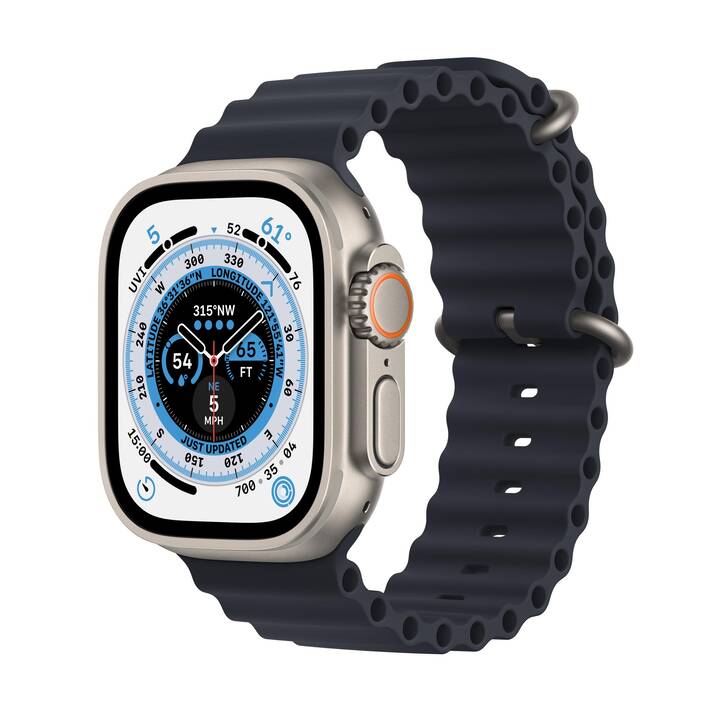 APPLE Watch Ultra GPS + Cellular (49 mm, Titan, GPS) Interdiscount