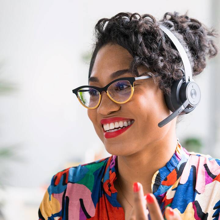 LOGITECH Office Headset Zone 900 (OnEar, Kabellos, Schwarz