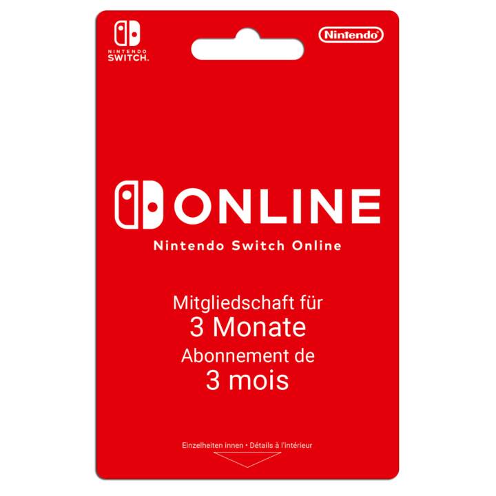 NINTENDO Switch Online 3 Monate (PKC) - Interdiscount | Game Cards & Gaming Guthaben