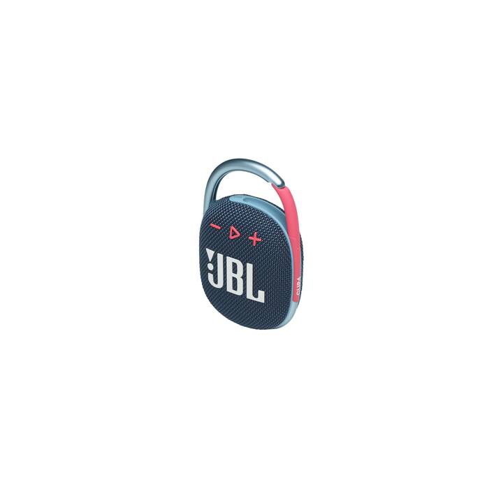 JBL BY HARMAN Clip 4 (Bluetooth, Blu, Pink)