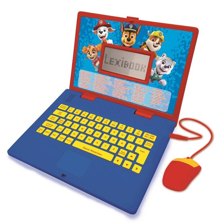 LEXIBOOK Kinderlaptop Paw Patrol (DE, EN)