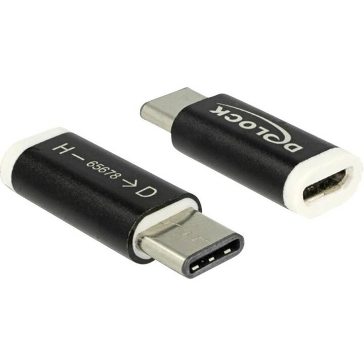 DELOCK Adattatore (Micro USB 2.0 di tipo B, USB 2.0 di tipo C)